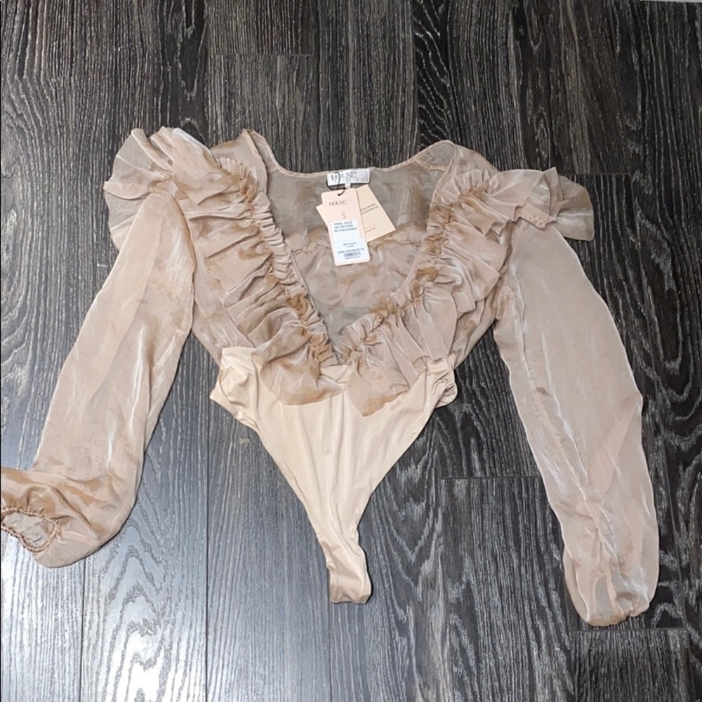 House of CB blouse bodysuit